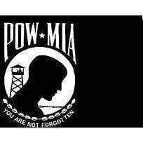 Collins/Eder Flag POW MIA Flag 3x5 Ft Double-Sided Nylon Dyed Flag (USA Made)