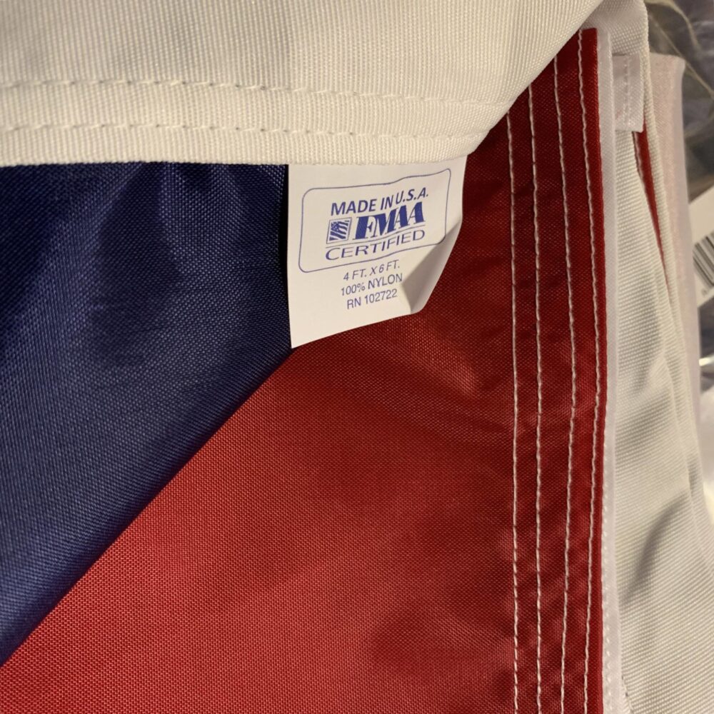 Collins/Eder Made In The USA Texas 4 x 6 ft Poly-Max Flag (USA Made)