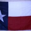 vendor-unknown Search Flags by Quality Texas Double Nylon Embroidered Flag 3 x 5 ft.